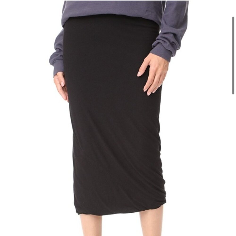 Rick Owens Liles jersey midi skirt